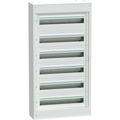 Schneider Residential PrismaSeT S - Modulaire kast - 6x24 modules - zonder deur - wit LVSST624