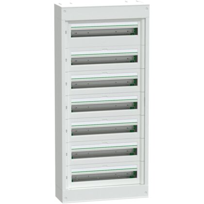Schneider Residential PrismaSeT S - Modulaire kast - 7x24 modules - zonder deur - wit LVSST724