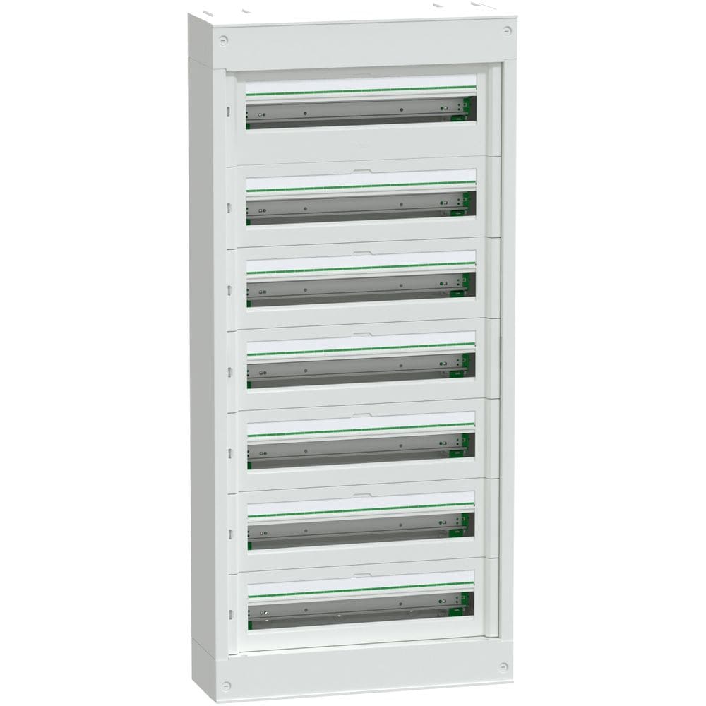 Schneider Residential PrismaSeT S - Modulaire kast - 7x24 modules - zonder deur - wit LVSST724