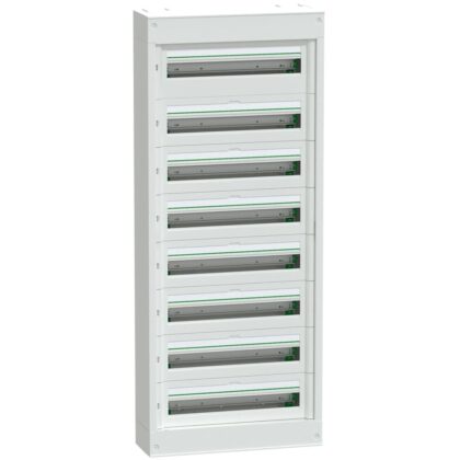Schneider Residential PrismaSeT S - Modulaire kast - 8x24 modules - zonder deur - wit LVSST824