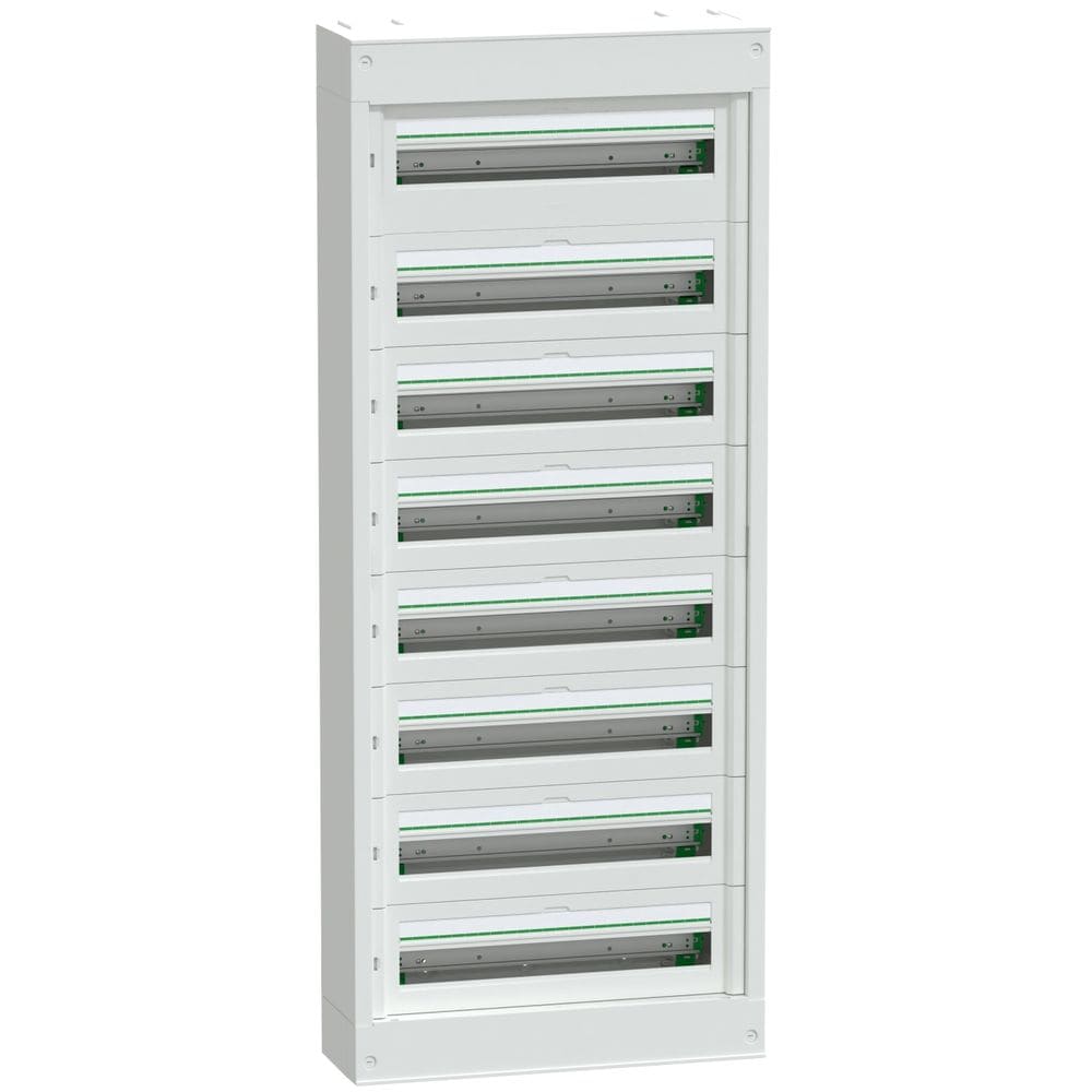 Schneider Residential PrismaSeT S - Modulaire kast - 8x24 modules - zonder deur - wit LVSST824