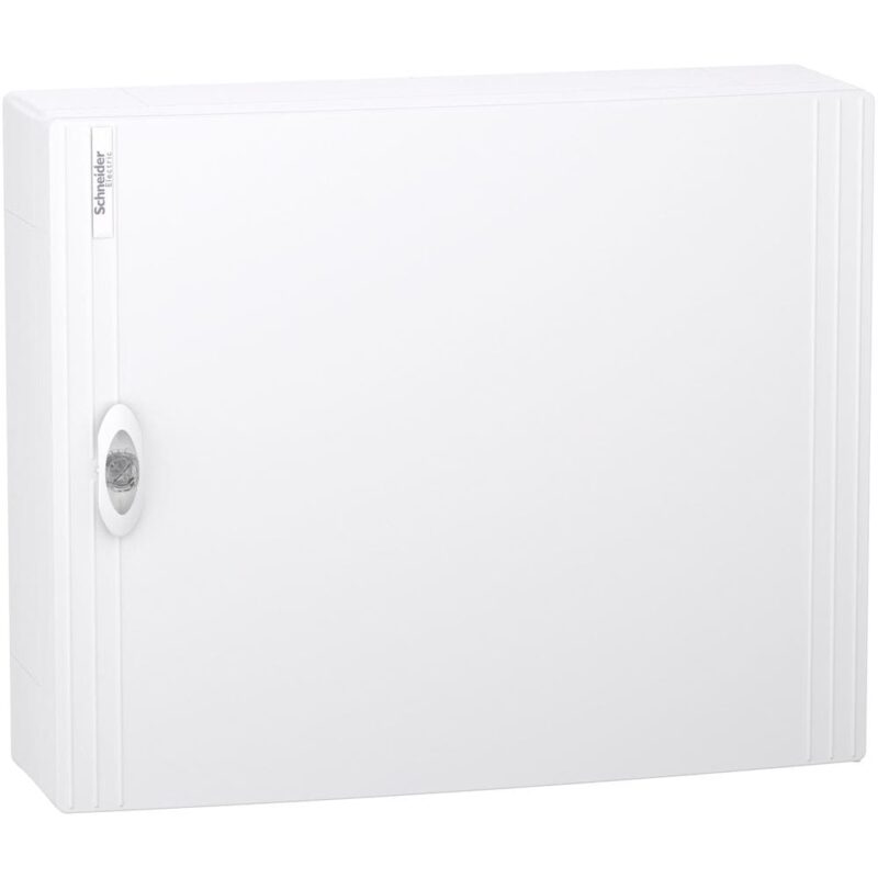 Schneider Residential PrismaSeT XS - opbouw - 2 rijen - 24M - volle deur - wit LVSXL224