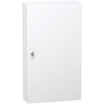 Schneider Residential PrismaSeT XS - opbouw - 4 rijen - 18M - volle deur - wit LVSXL418