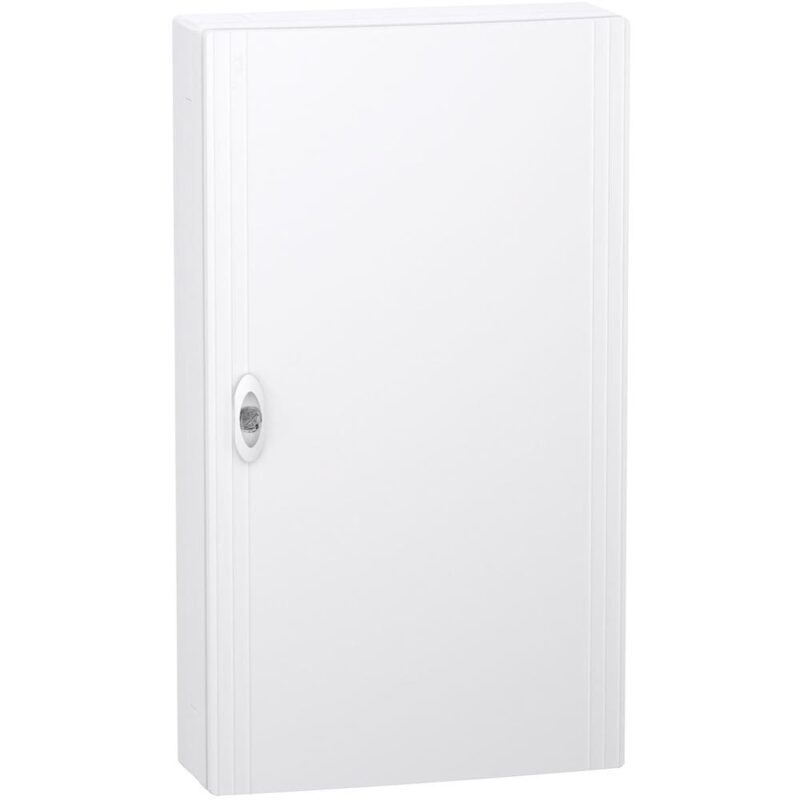 Schneider Residential PrismaSeT XS - opbouw - 4 rijen - 18M - volle deur - wit LVSXL418