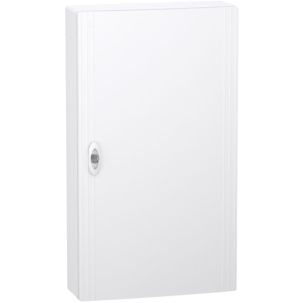Schneider Residential PrismaSeT XS - opbouw - 4 rijen - 18M - volle deur - wit LVSXL418
