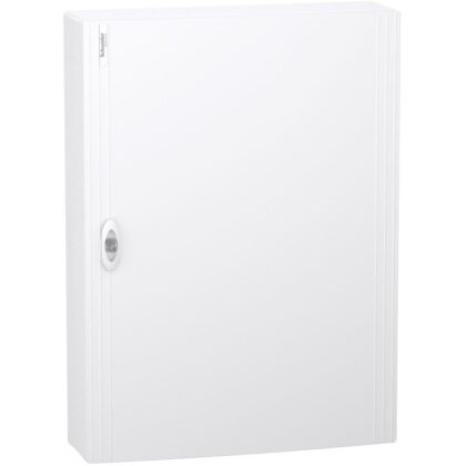 Schneider Residential PrismaSeT XS - opbouw - 4 rijen - 24M - volle deur - wit LVSXL424