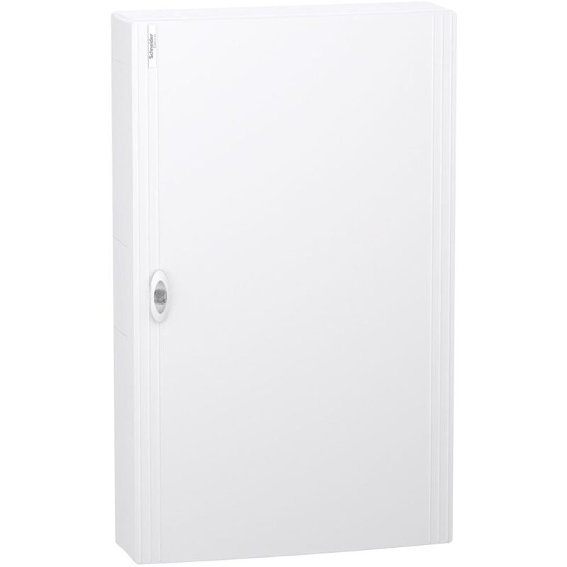 Schneider Residential PrismaSeT XS - opbouw - 5 rijen - 24M - volle deur - wit LVSXL524