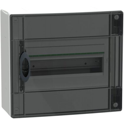 Schneider Residential PrismaSeT XS - opbouw - 1 x 13M -Porte transparente - wit LVSXM113