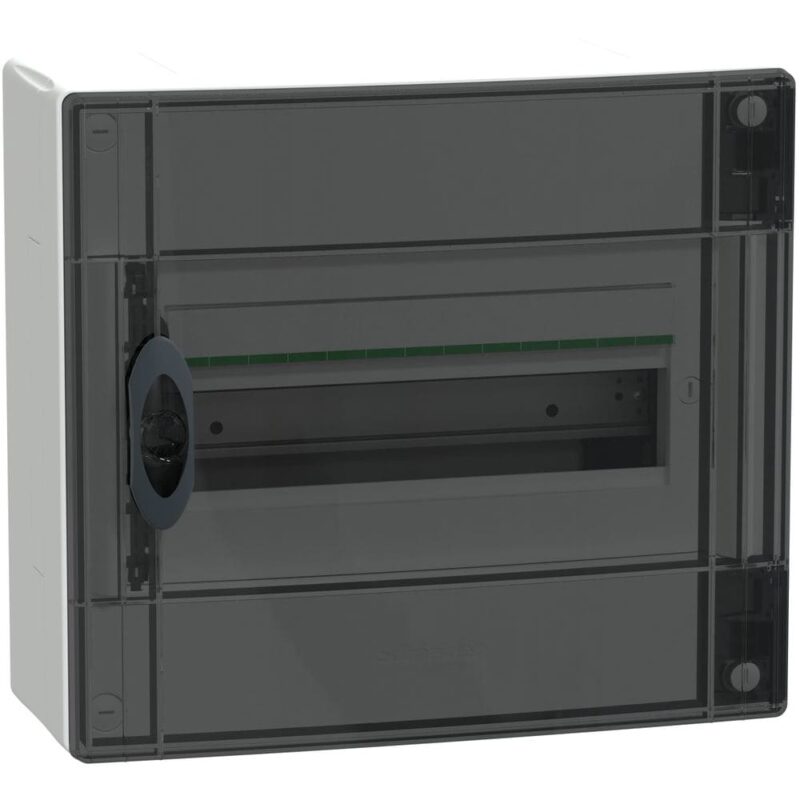 Schneider Residential PrismaSeT XS - opbouw - 1 x 13M -Porte transparente - wit LVSXM113