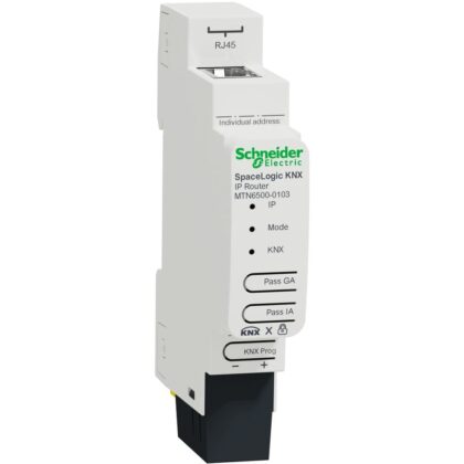 Schneider Residential Router IP KNX SpaceLogic voor DINrail 1M (18mm) MTN6500-0103