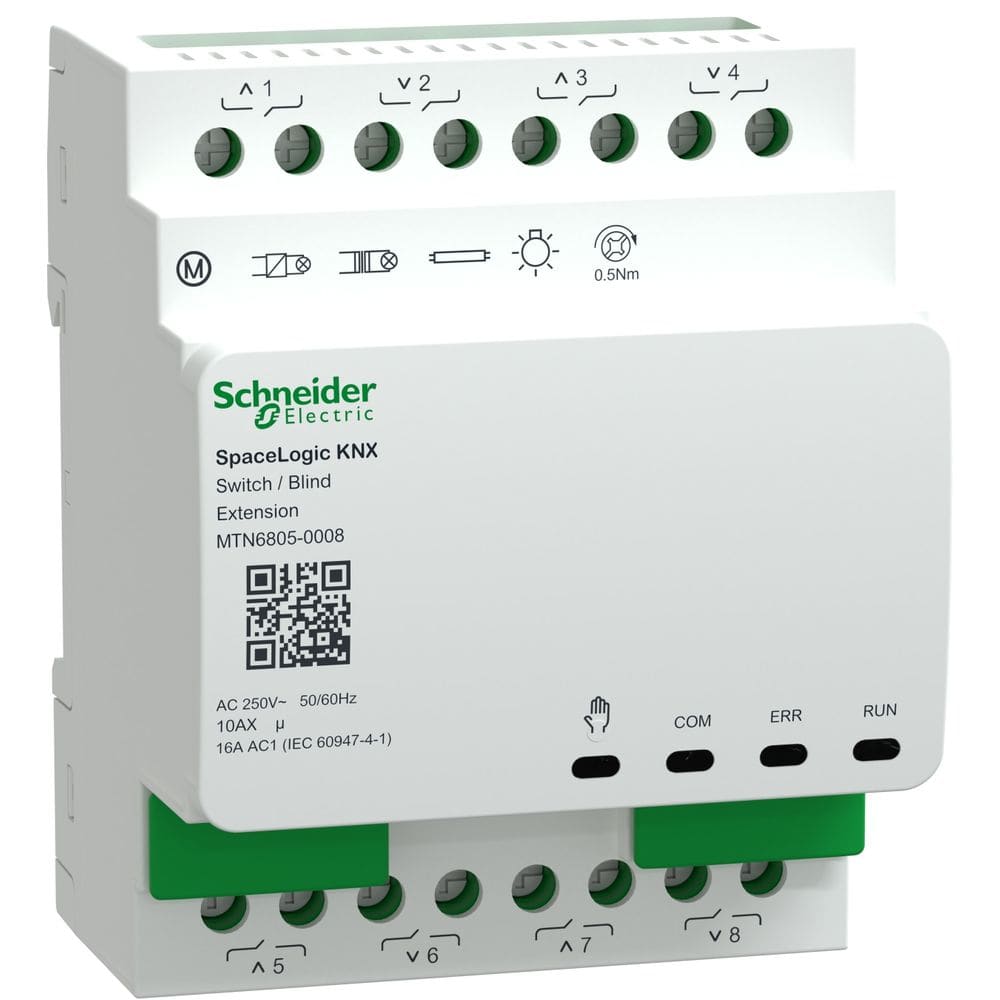 Schneider Residential Spacelogic KNX Switch/Blind extension MTN6805-0008