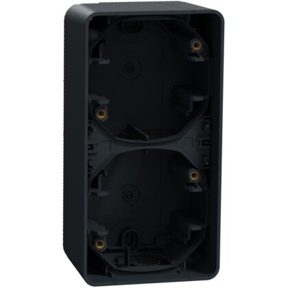 Schneider Residential Mureva Styl - Opbouwdoos 2-voudig verticaal IP55 - grijs MUR37912
