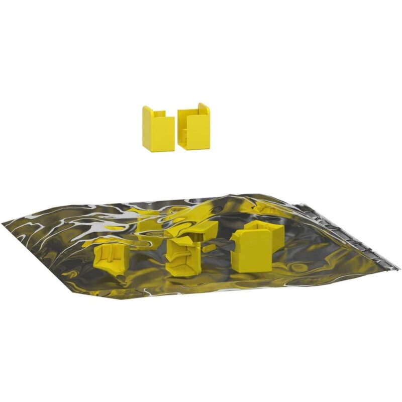 Schneider Residential Eindkap 2P R9 aansluitrails (10 stuks) R9XE210