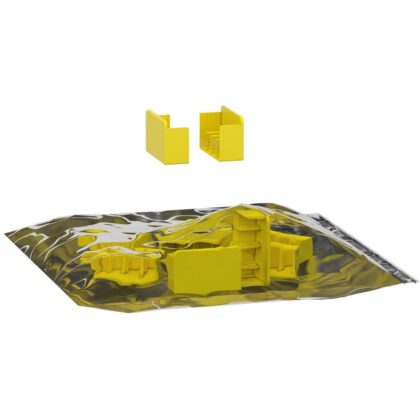 Schneider Residential Eindkap 4P R9 aansluitrails (10 stuks) R9XE410