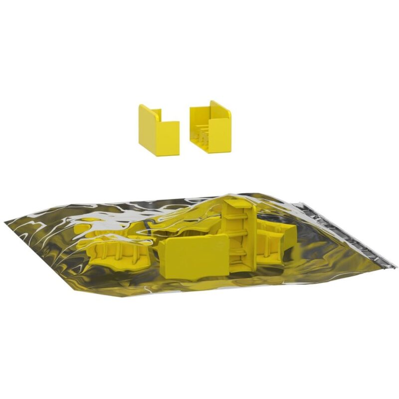 Schneider Residential Eindkap 4P R9 aansluitrails (10 stuks) R9XE410