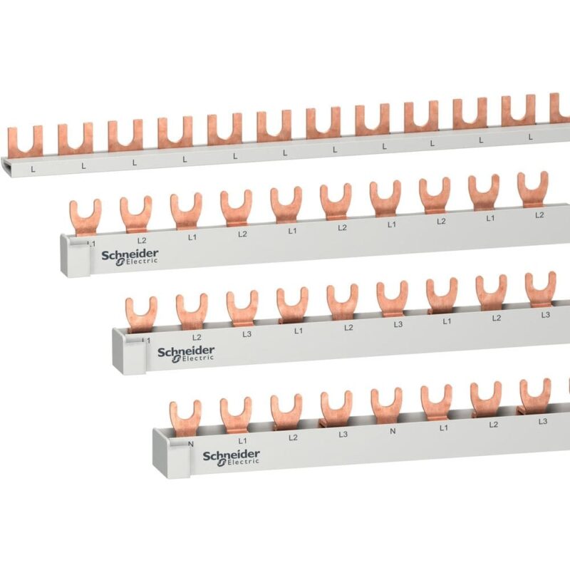 Schneider Residential Resi9 vorkaansluitrails 4P 18 modules N L1 L2 L3 R9XFH418