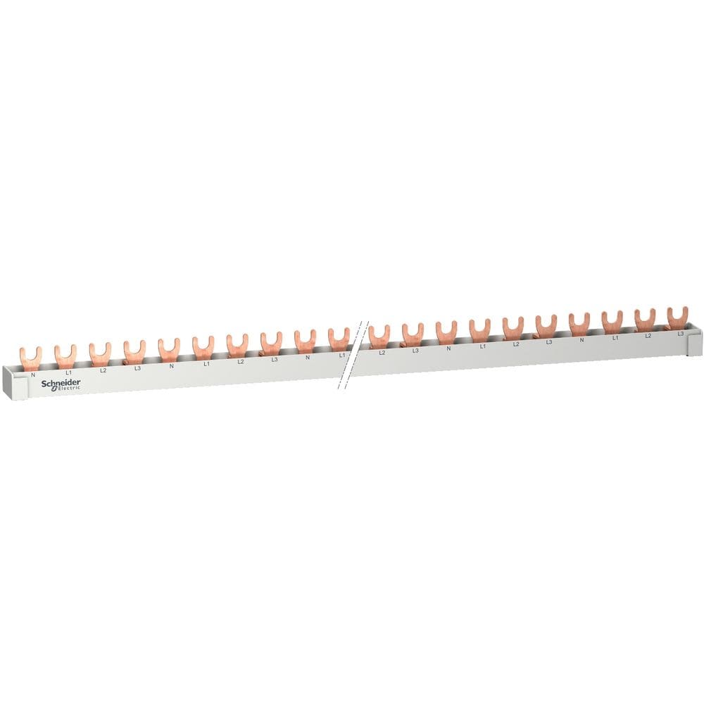 Schneider Residential Resi9 vorkaansluitrails 4P 57 modules. N-L1-L2-L3. R9XFH457