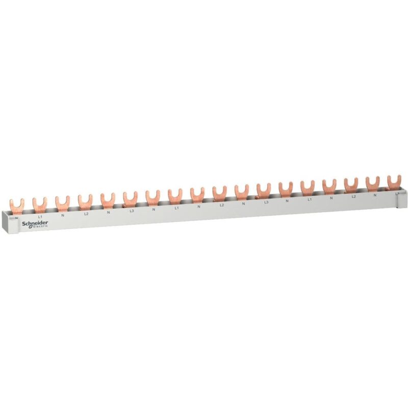 Schneider Residential Resi9 vorkaansluitrails 4P 18 modules N L1 N L2 N L3 R9XFH518
