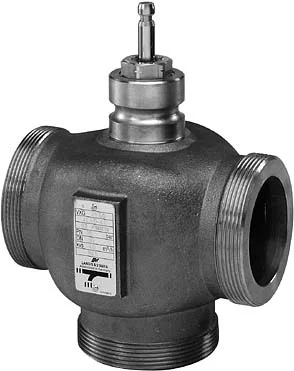 Siemens Driewegmengkraan Siemens VXG41 6/4" brons buitendraad VXG41.40 BPZ:VXG41.40