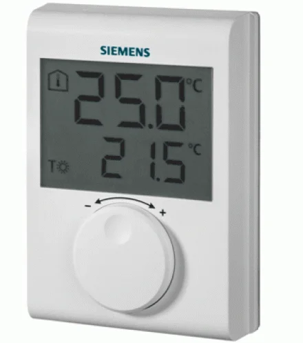 Siemens Ruimtethermostaat Siemens batterij klasse IV RDH100 S55770-T377