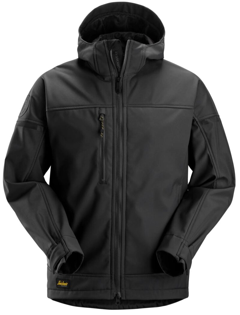 Snickers Workwear AllroundWork Softshell Stretch jack met capuchon