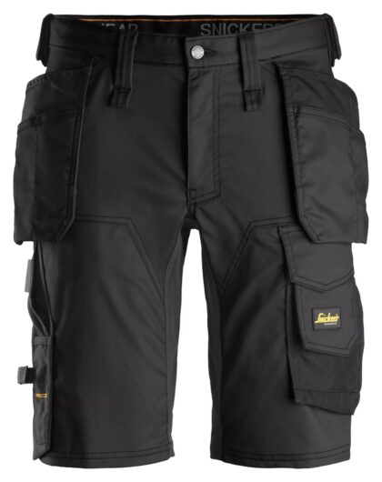Snickers Workwear AllroundWork Stretch Korte Broek met holsterzakken