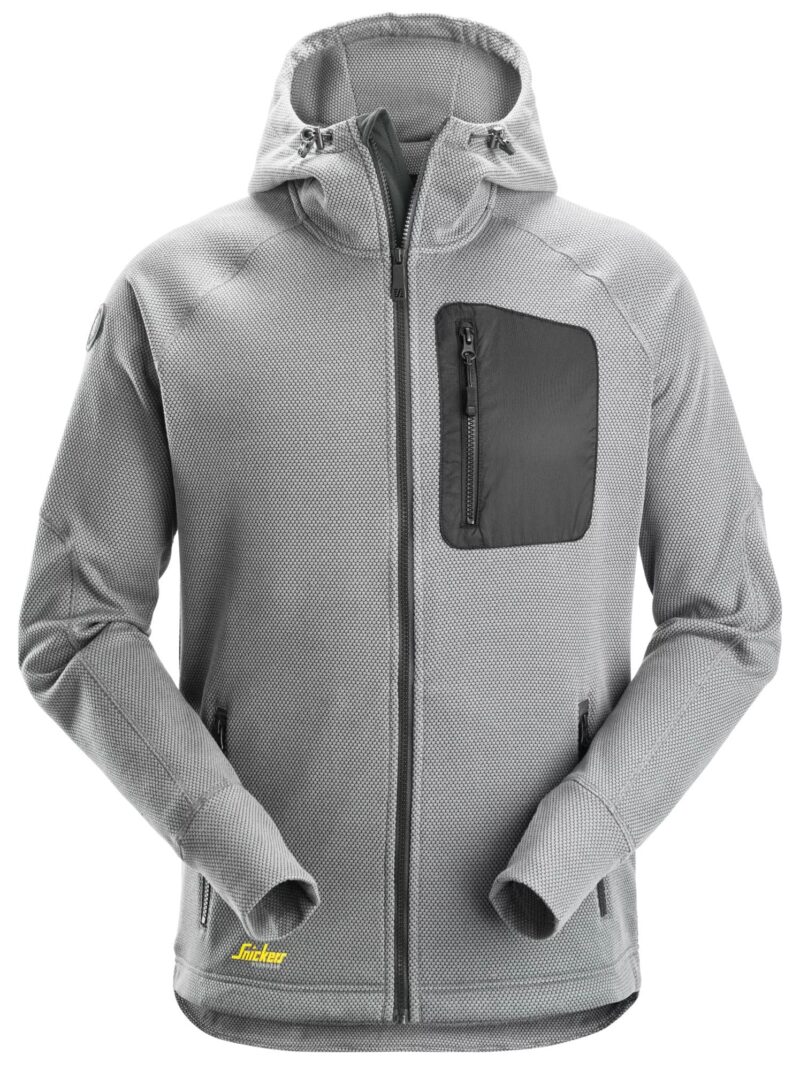 Snickers Workwear FlexiWork Fleece Hoodie Full-Zip