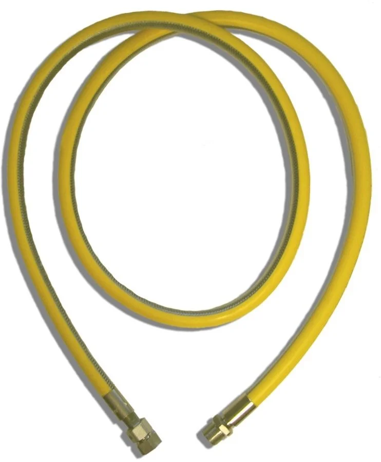 Soper Inox gasslang EN14800 gekeurd 1/2MF L100cm Soper GPF102522