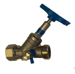 Soper Schuine kraan 4/4F + 4/4 vr waterteller ingebouwde terugslagklep+aftapkraan soper (ex 0924434) WVA100990