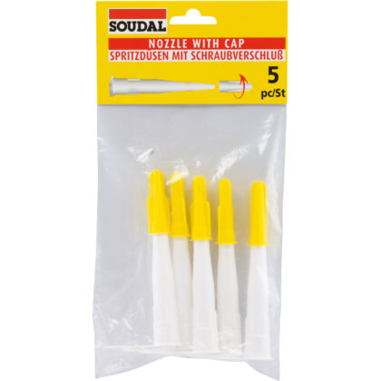 Soudal Spuitmond voegkitten met dopje