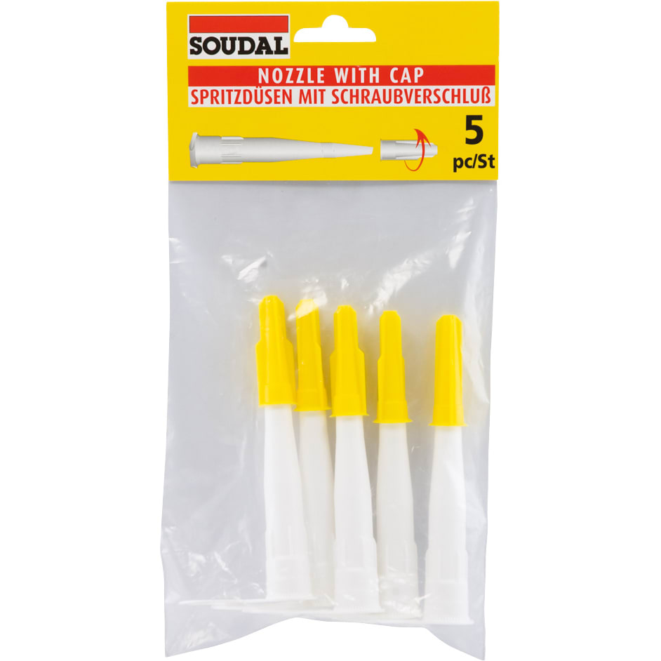 Soudal Spuitmond voegkitten met dopje