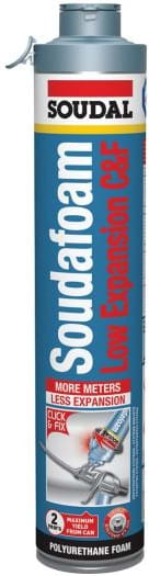 Soudal PU-pistoolschuim Soudafoam Low Expansion C&F 750ml 110725