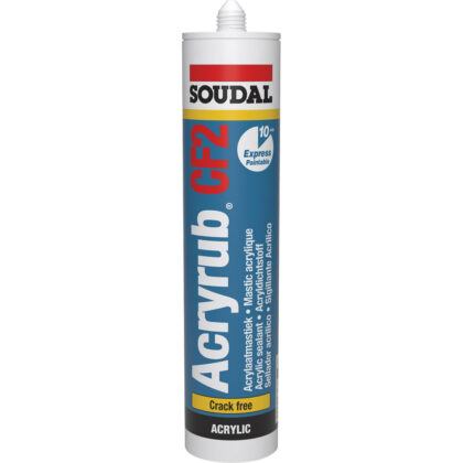 Soudal Acrylaatkit - Acryrub CF2 - koker 310ml 121616