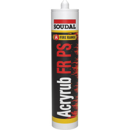 Soudal Brandwerende acrylaatkit - Acryrub FR PS - koker 310ml 146660