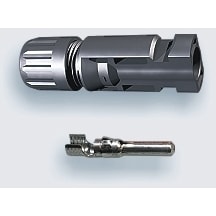 Staubli MC4 mannelijk PV connector - PV-KST4/6I  voor 5.0 tot 6.0 mm2