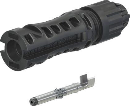 Staubli PV-KST4-EVO 2A/10II Male cable coupler MC4-Evo 2A voor 1500V en 10 mm2 kabel 32.0325P0001