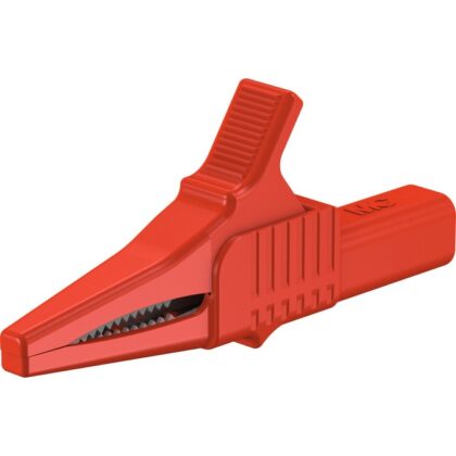 Staubli XKK-1001 - 4 mm safety test clip red 66.9755-22