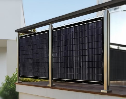 Sunman Balconyease lichtgewicht 4 zonnepanelen