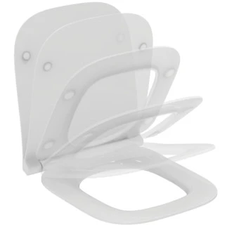 Ideal Standard i.life S toiletzitting sandwich - softclose - Glossy White T532901