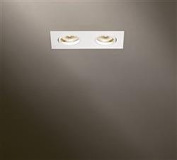 TAL HOOK 2 QR-C51 Trimless Inbouwdownlight Textured Wit + Chroom 300321