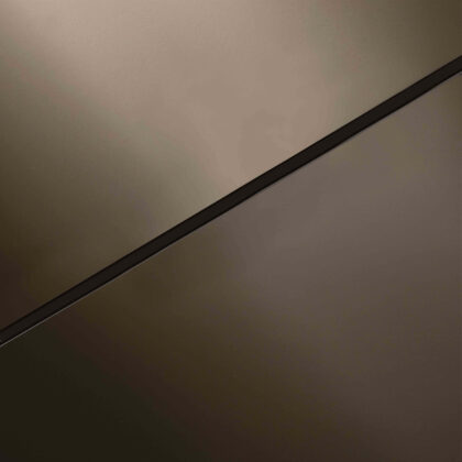 TAL TRACK 48V TRIMLESS ST5 - PLASTER INSTALLATION GUARD 1000MM BLACK TR6101