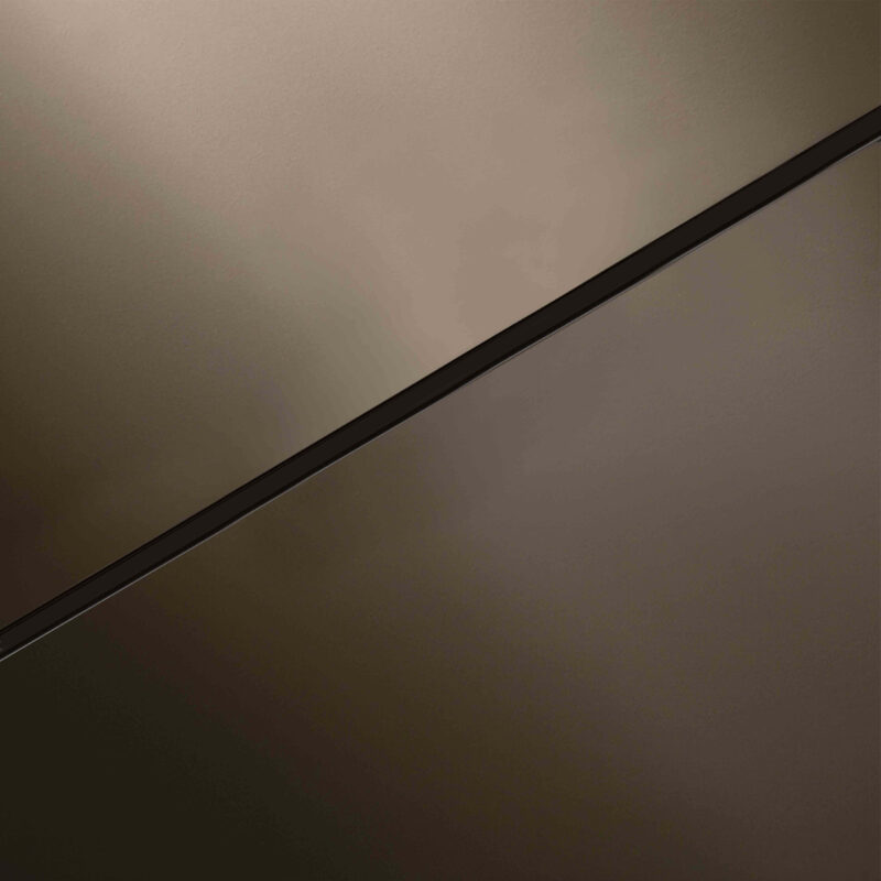 TAL TRACK 48V TRIMLESS ST5 - PLASTER INSTALLATION GUARD 1000MM BLACK TR6101