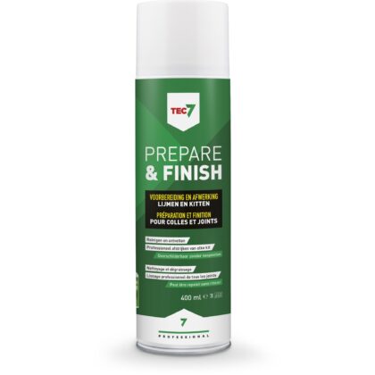 TEC 7 PREPARE & FINISH - voorbereiding & afwerking voor lijmen/kitten - aerosol 400ml 120050000