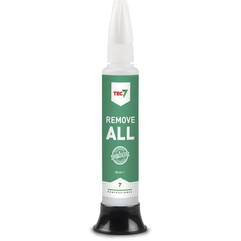 TEC 7 Reiniger REMOVE ALL - voor hardnekkige chemische vervuiling - tube 50ml 493905000