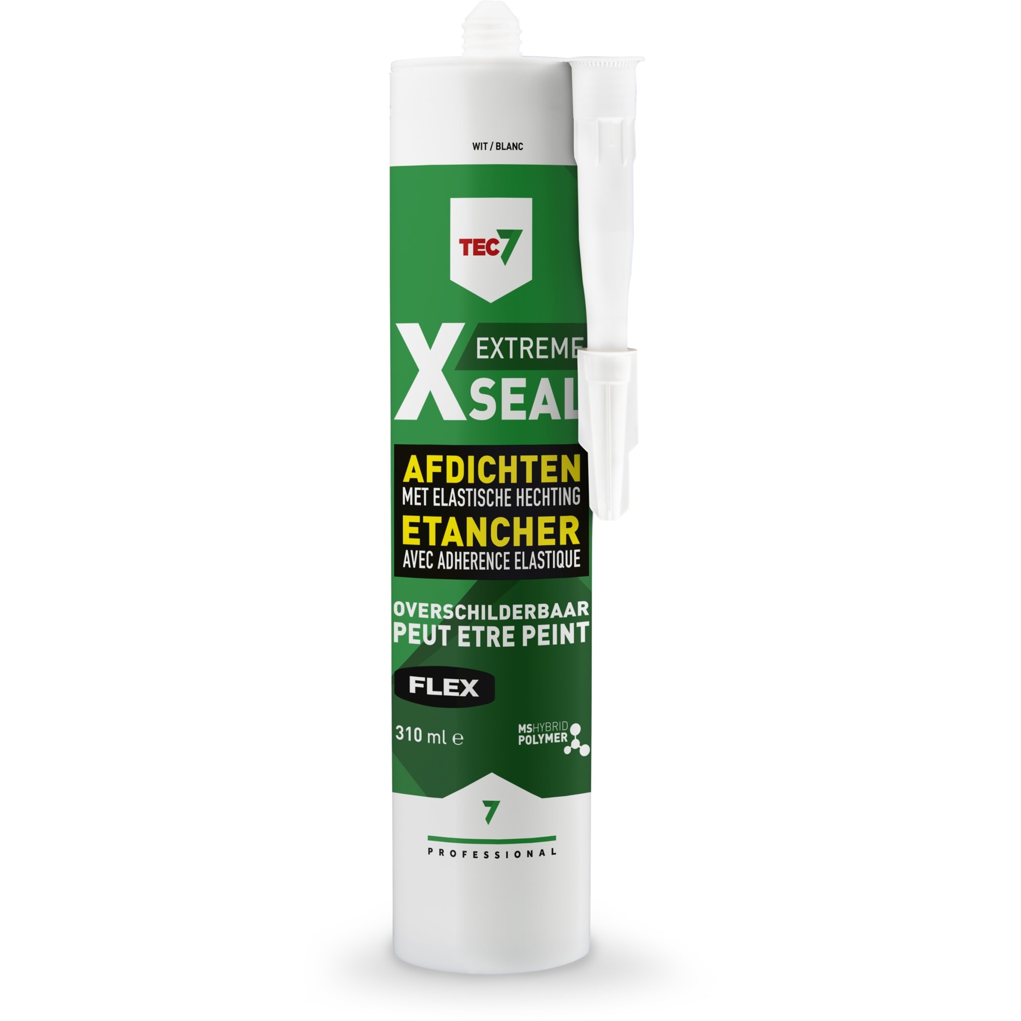TEC 7 Flexibele afdichtingskit X-SEAL - wit - patroon 310ml 528009000