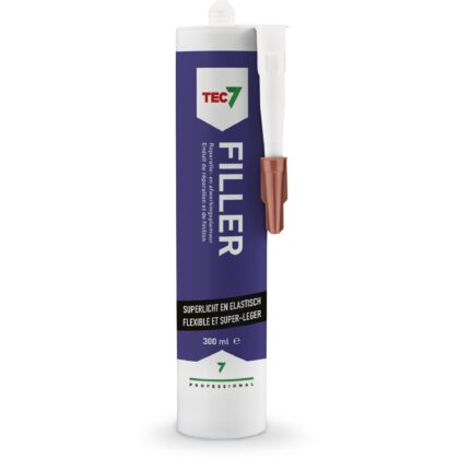 TEC 7 Reparatie- en afwerkplamuur FILLER - patroon 300ml 601106000