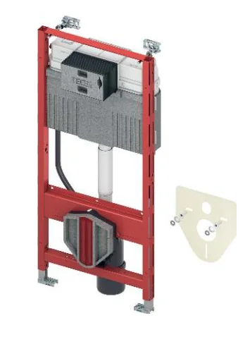 TECE Inbouwspoelreservoir met frame TECE TECEprofil 9300335