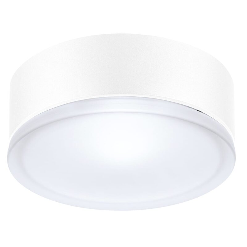 TECHNOLUX DROP 22 - plafond armatuur - E27 - 1x 60W - IP55 - D228x95mm - wit 004961