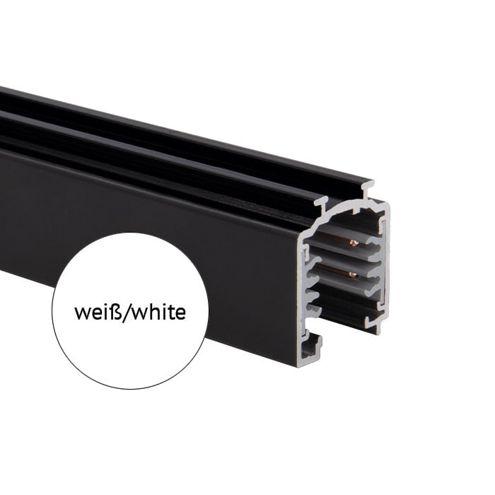 TECHNOLUX 3-Fasen opbouwrail 15 L. 3000mm Wit 15-301