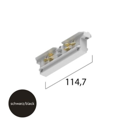 TECHNOLUX Elektrische doorverbinder Zwart 15-575112062